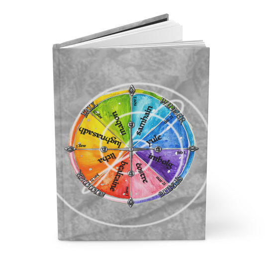 Gaelic Wheel of the Year - Stationary Journal - 150 pages | Northern Hemisphere